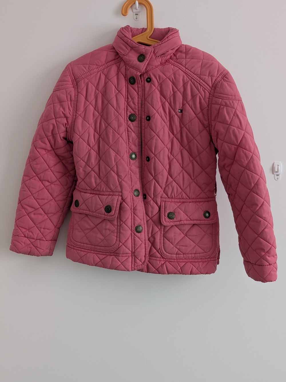 Tommy Hilfiger Quilted Pink Puffer Jacket